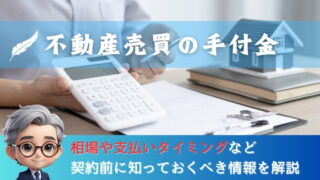 【不動産売買の手付金】相場や支払いタイミングなど契約前に知っておくべき情報を解説 